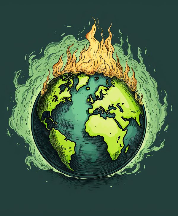 The world is on fire 🔥